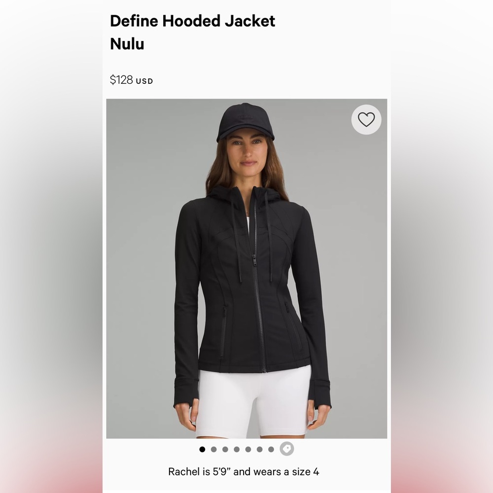 Lululemon Define Hooded Jacket Nulu